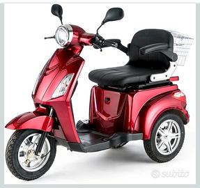 scooter disabili Veleco zt15 rosso nuvo