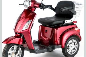 scooter disabili Veleco zt15 rosso nuvo