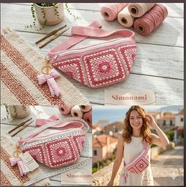 Marsupio In Cotone Uncinetto SIMONAMI CROCHET 