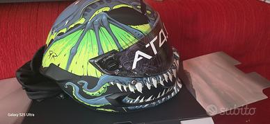 casco verde ruroc misura ,m  