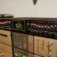 🎵equalizzatore teac con analizzatore di spettro 