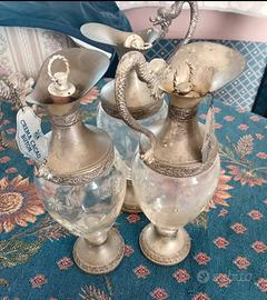 anfore bottiglie 3 pezzi cocabuton vintage 