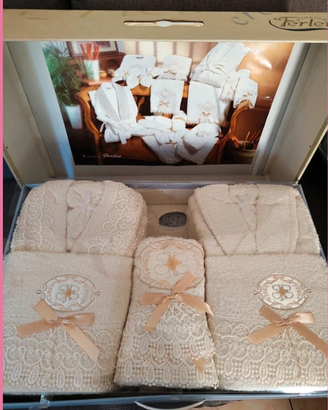 Set bagno completo da 18 pezzi NUOVO