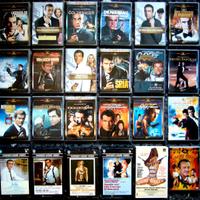 5 VHS + 19 DVD Agente 007 James Bond WB video 1 ed