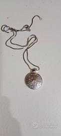 Collana Argento Aruna Gold magnetica 
