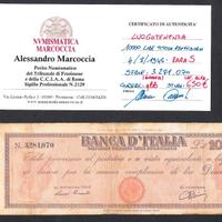 Titolo provvisorio lire 10000 testina 1945