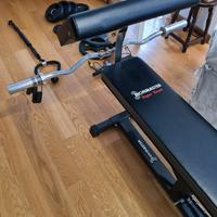 Panca pesi "IronMaster SUPER BENCH" regolabile 