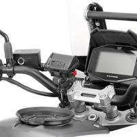 PORTA TELEPASS GIVI S604 FISSAGGIO MANUBRI MOTO