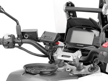 PORTA TELEPASS GIVI S604 FISSAGGIO MANUBRI MOTO
