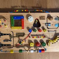 Tavola montessoriana sensoriale per bambini