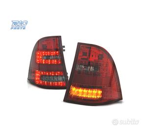 FANALI PER MERCEDES ML W163 98-05 LED FUMÈ ROSSO