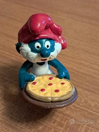 Grande puffo pizzaiolo - Papa Smurf pizza 20180