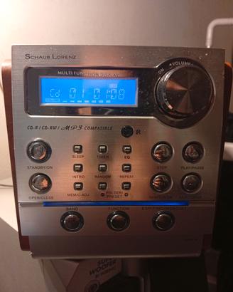 impianto hi fi compatto USB CD MP3  Lorenz 