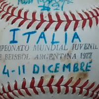Palle da baseball nazionale italiana 77-80 firmate