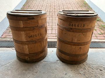 Barili in legno Vintage