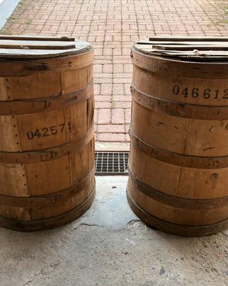 Barili in legno Vintage