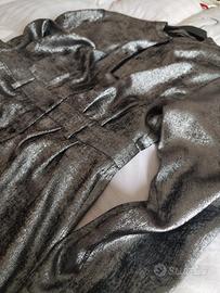 Camicetta metallizzata argento (MAX&Co)