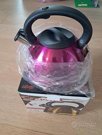 Bollitore in acciao con fischio 