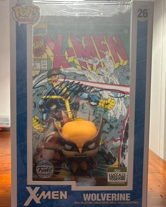 Wolverine funko pop lucca 2023 signed Jim Lee