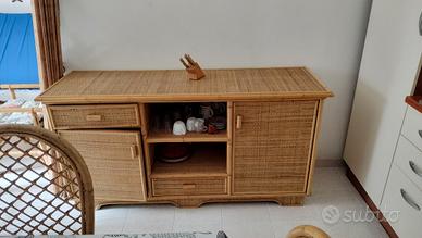 Arredamento completo in Vimini 