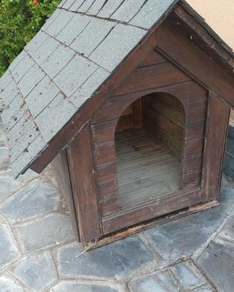 cuccia cane medio grande, legno, esterni, Bella!