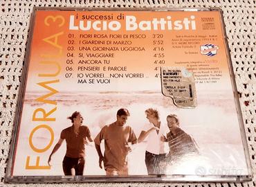 FORMULA 3 SUCCESSI LUCIO BATTISTI - ELTON JOHN 2CD