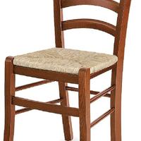 Set di 4 sedie in legno massello