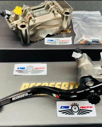 IMPIANTO FRENANTE RADIALE MOTARD HONDA YAMAHA KAWA