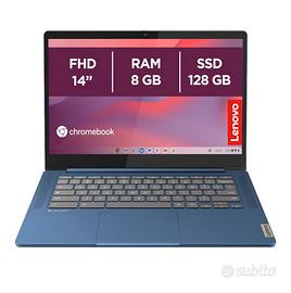 Lenovo IdeaPad Slim 3 Chromebook 14” FHD 8GB 128GB