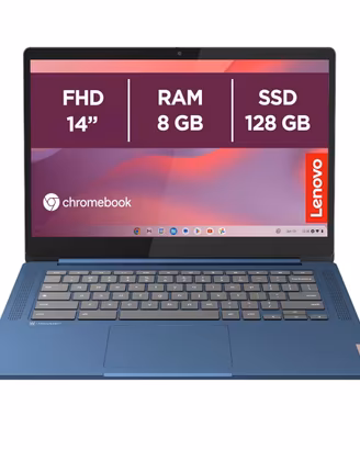Lenovo IdeaPad Slim 3 Chromebook 14” FHD 8GB 128GB