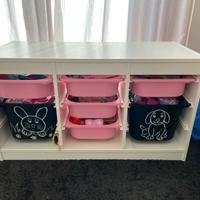 Porta giochi ikea trofast