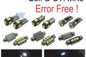 KIT 13 LAMPADE LED INTERNE PER VOLKSWAGEN VW GTI G