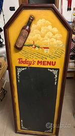 Lavagna menu' da terra