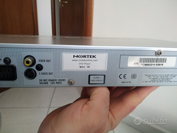 Lettore DVD DivX nortek ndvx 110