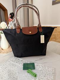 Borsa Longchamp Le Pliage Nera Nuova