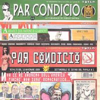 Par Condicio N.1 rivista di satira e fumetti 2004