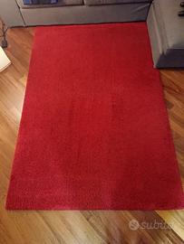 tappeto Adum Ikea 133x195 rosso