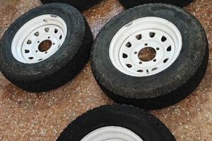 suzuki jimny 5 cerchi gomme + tpms  (samurai sj) 