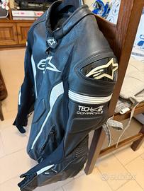 Giacca moto in pelle Alpinestars