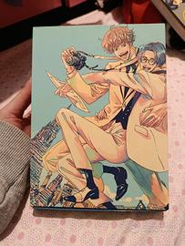 cofanetto manga BL pur lonely planet travel guide 