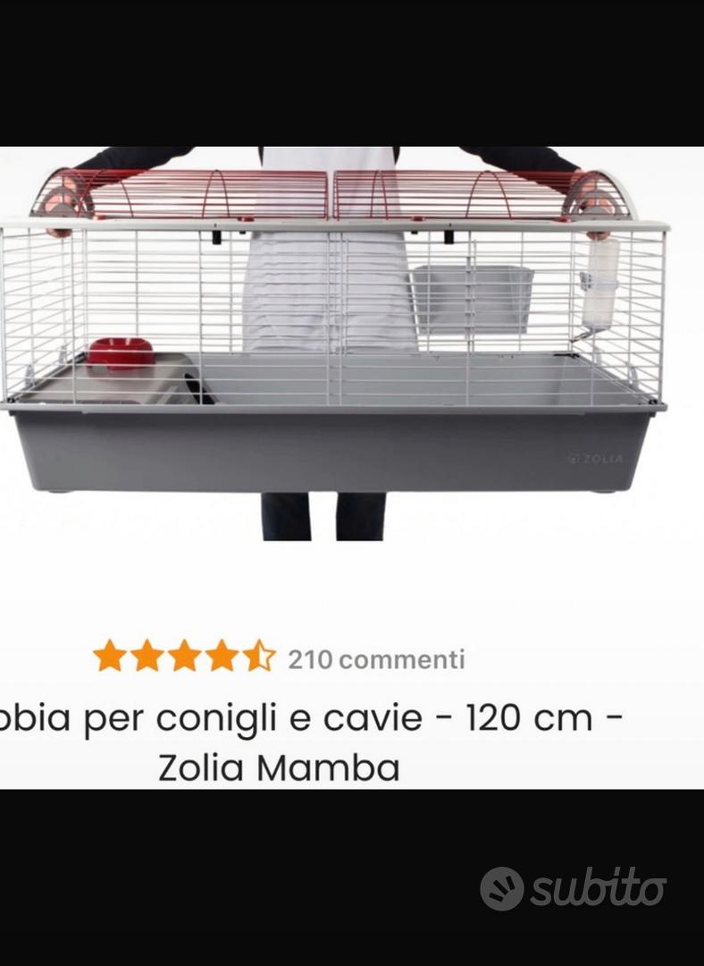 Gabbia per conigli e cavie - 120 cm - Zolia Mamba