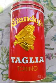 Scatola Latta Vintage Gianduiotti TAGLIA Torino