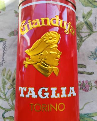 Scatola Latta Vintage Gianduiotti TAGLIA Torino
