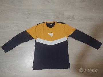 Maglia Maniche Lunghe Gola Vintage Style 