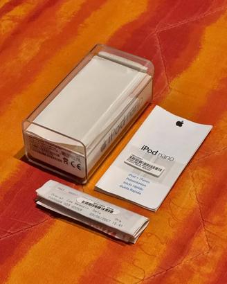 SOLO Confezione IPOD NANO BLUE 4GB con documenti
