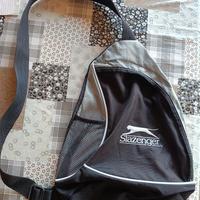 Tracolla Slazenger nera e grigia