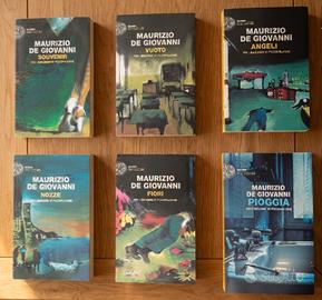  5 libri di Maurizio de Giovanni  in blocco 