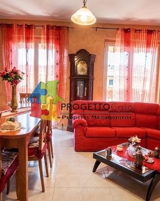 Trilocale con terrazzo di 85 mq e garage