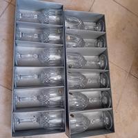 calici di  cristallo 