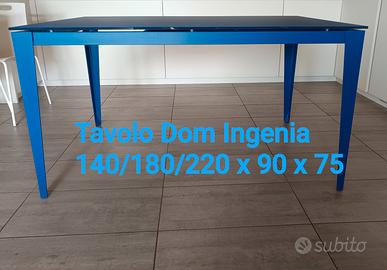 Tavolo Bontempi blu allungabile